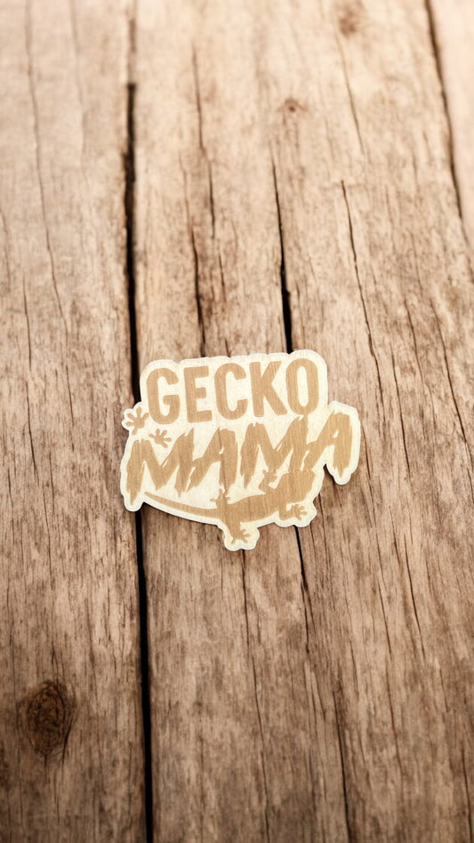 Gekko Mama – Houten Hanger / Accessoire