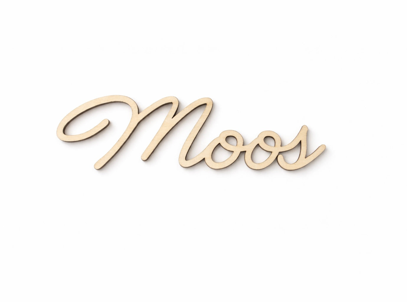 Gepersonaliseerde Houten Naam