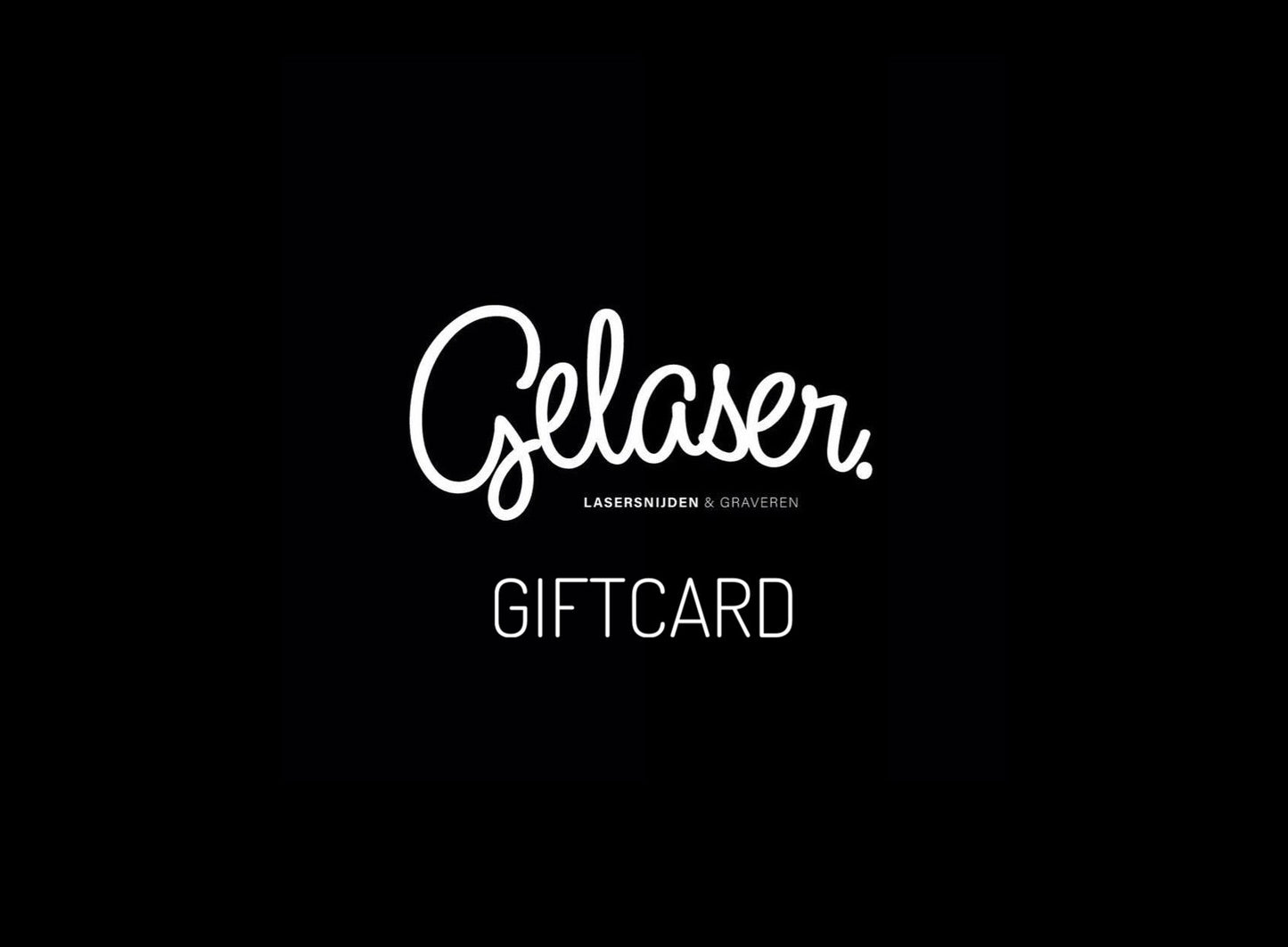 Gelaser.nu giftcard