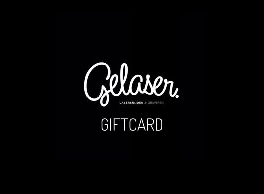 Gelaser.nu giftcard