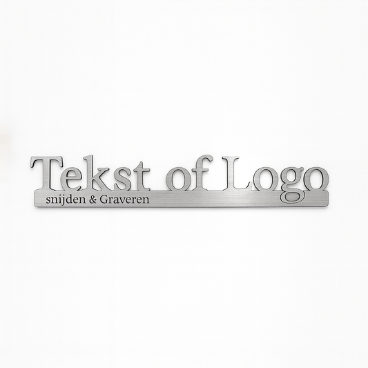 Caravan Logo op Maat – Luxe Embleem van Acrylaat