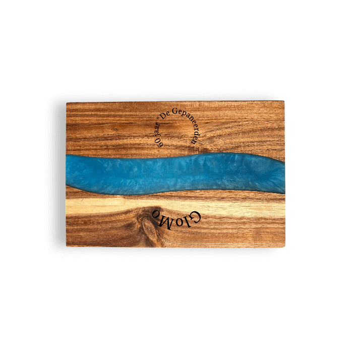 Acacia houten snijplank | Personaliseer!